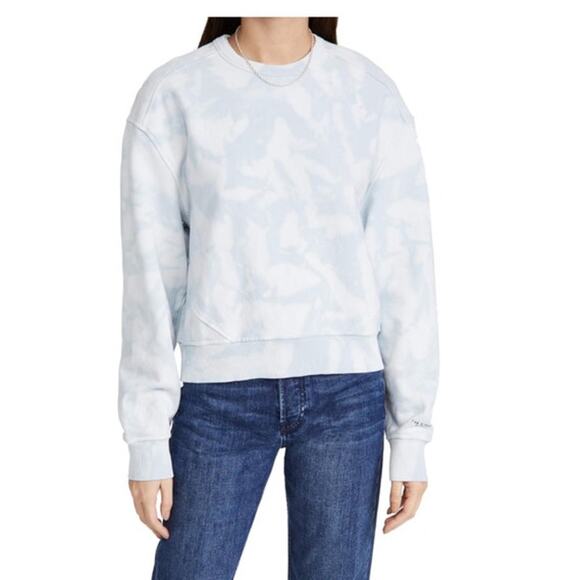 Rag & Bone Blue Tie Dye Sweatshirt size L - Picture 1 of 8
